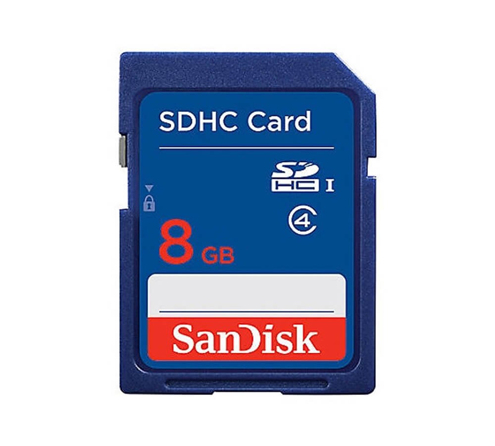 8GB SDHC Card